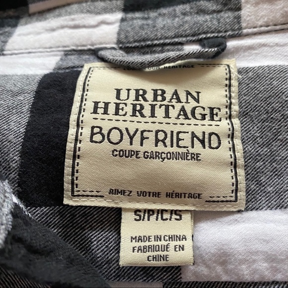 Urban Heritage plaid shirt - Picture 3 of 4